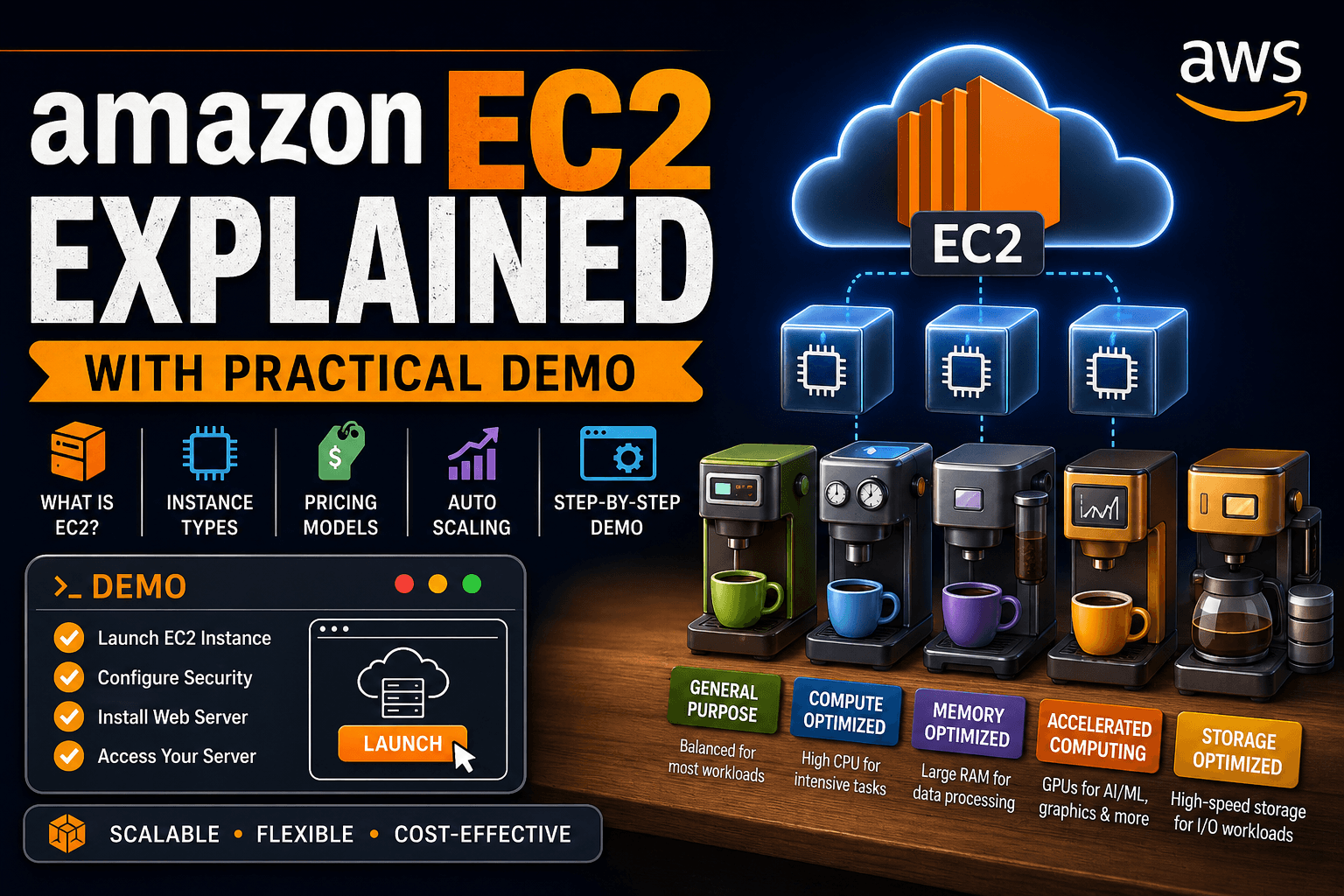 Amazon EC2 Explained With Practical Demo